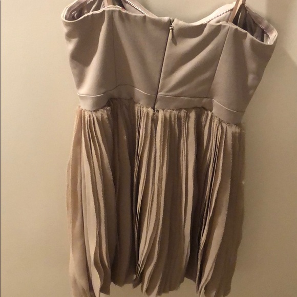 Taupe party dress - Picture 4 of 4